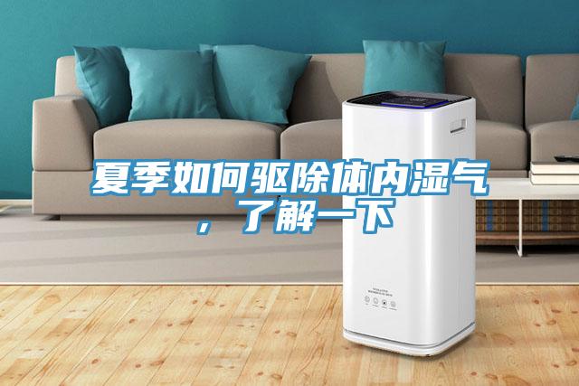 夏季如何驅除體內濕氣，了解一下