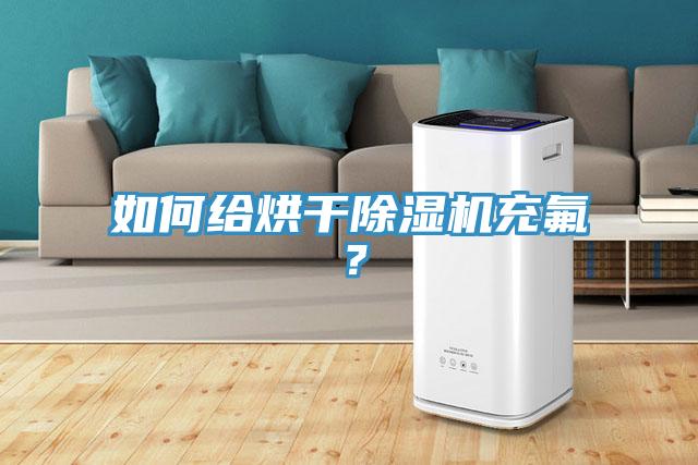 如何給烘干除濕機充氟？