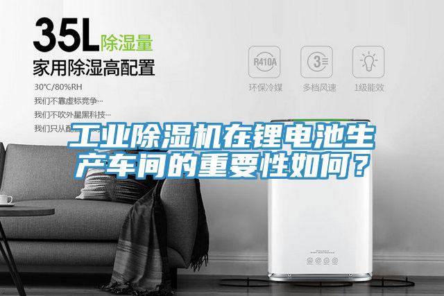 工業除濕機在鋰電池生產車間的重要性如何？