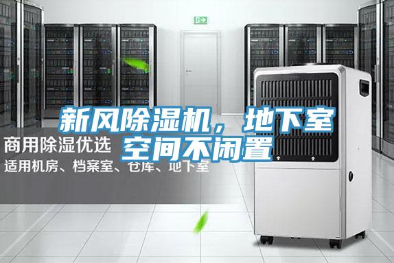 新風除濕機，地下室空間不閑置