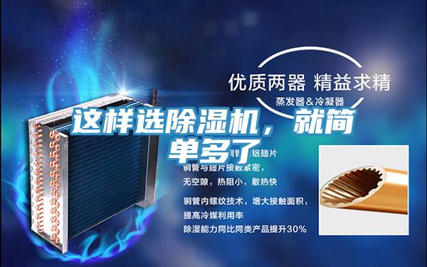 這樣選除濕機,就簡單多了