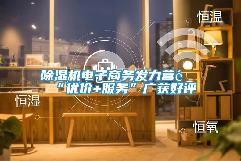 除濕機(jī)電子商務(wù)發(fā)力營銷“優(yōu)價(jià)+服務(wù)”廣獲好評(píng)