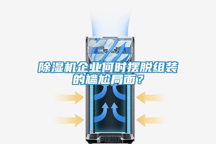 除濕機企業何時擺脫組裝的尷尬局面?
