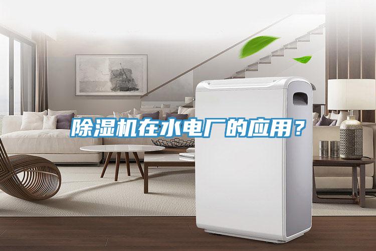 除濕機在水電廠的應用？