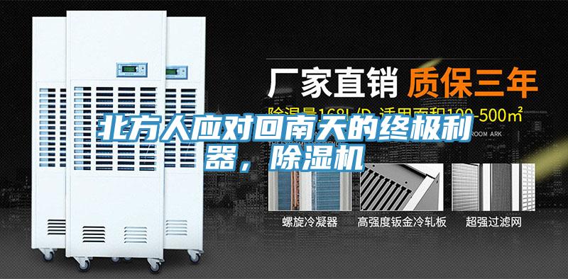 北方人應對回南天的終極利器,除濕機