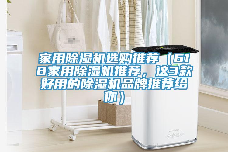 家用除濕機選購推薦（618家用除濕機推薦，這3款好用的除濕機品牌推薦給你）