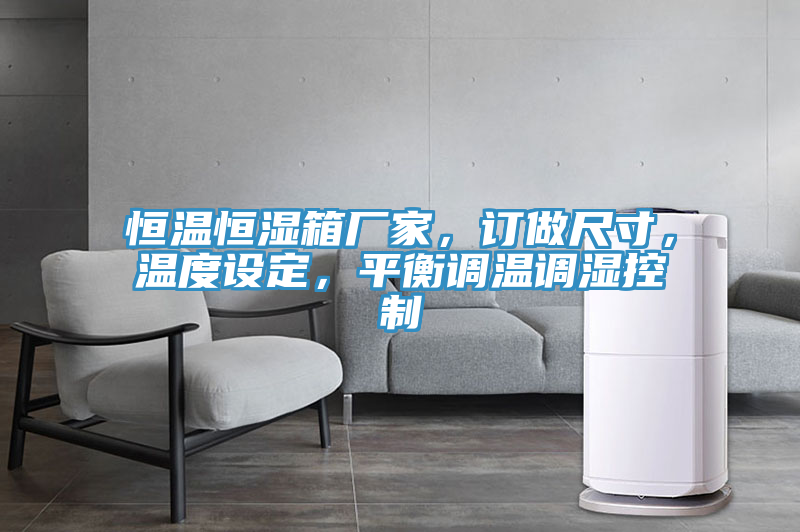 恒溫恒濕箱廠家,訂做尺寸,溫度設定,平衡調溫調濕控制