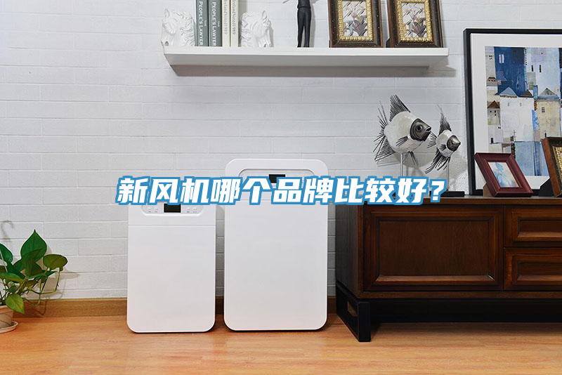新風機哪個品牌比較好?