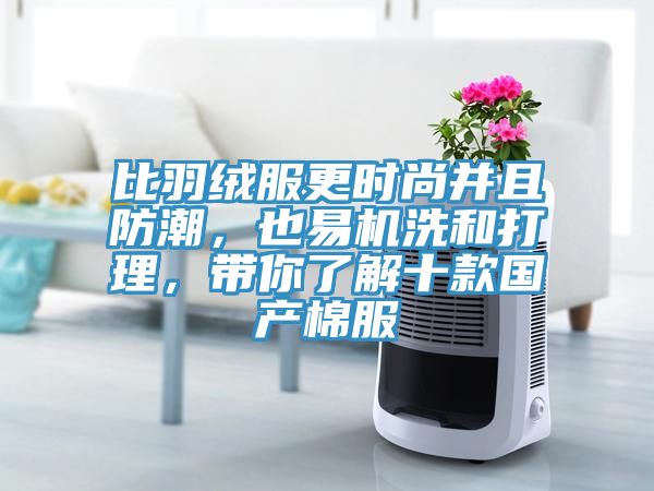 比羽絨服更時尚并且防潮,也易機洗和打理,帶你了解十款國產棉服