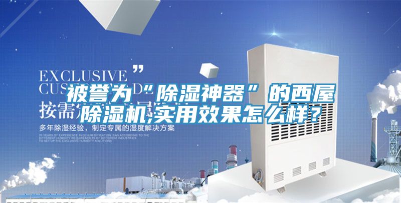 被譽(yù)為“除濕神器”的西屋除濕機(jī),實(shí)用效果怎么樣？