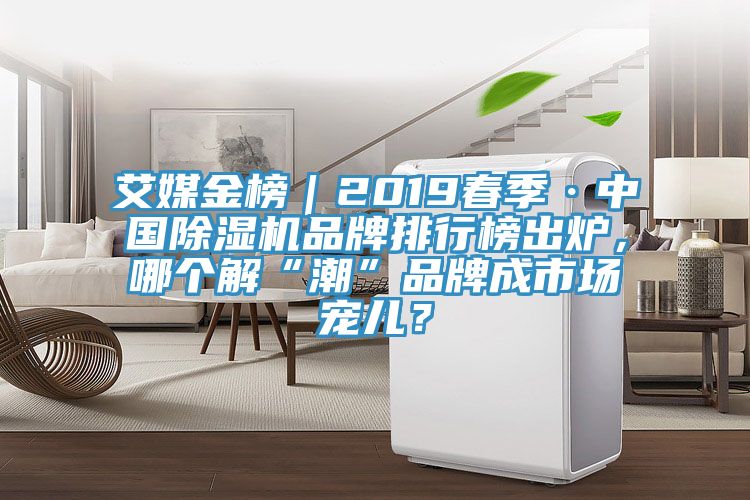 艾媒金榜|2019春季·中國除濕機品牌排行榜出爐,哪個解“潮”品牌成市場寵兒?