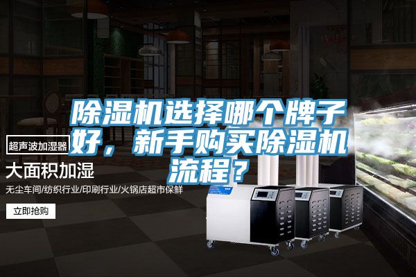 除濕機選擇哪個牌子好，新手購買除濕機流程？