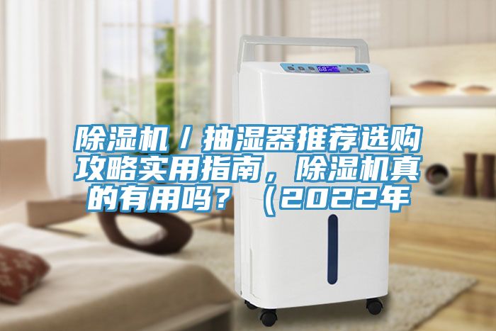 除濕機／抽濕器推薦選購攻略實用指南，除濕機真的有用嗎？（2022年