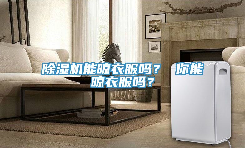 除濕機(jī)能晾衣服嗎? 你能晾衣服嗎?